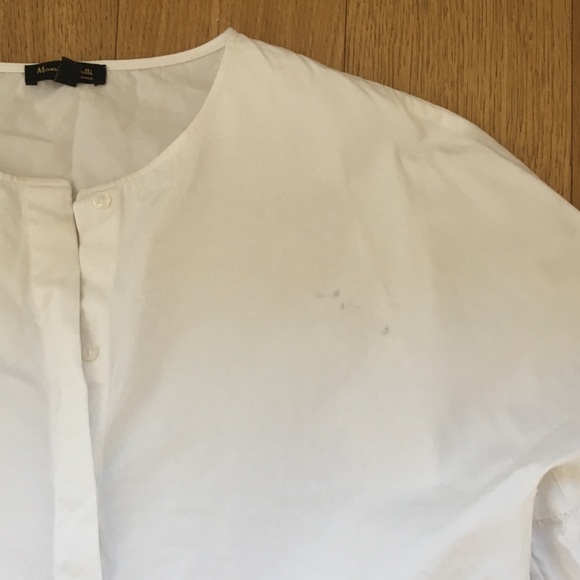 🌟SaLE🌟Massimo dutti collarless shirt sz 8 - Picture 5 of 5